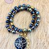 Hematite bracelet rosary