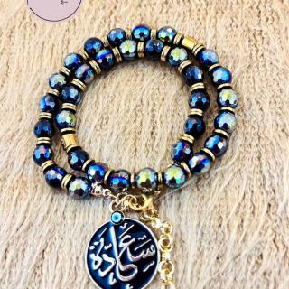 Hematite bracelet rosary