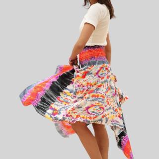 Multicolor skirt dress
