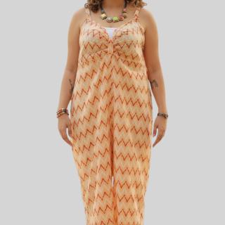 summer zigzag jumpsuit