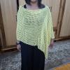 Handmade summer poncho