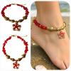 Red | golden fishes Anklet