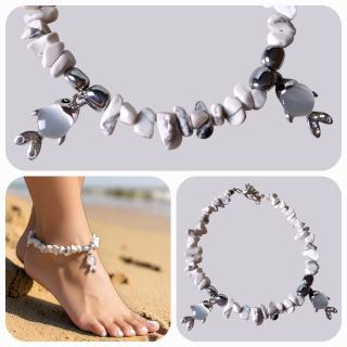 White Fish Anklet