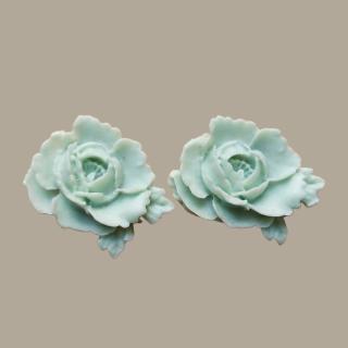 Polymer clay earring