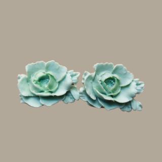 Polymer clay earring