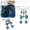 Blue Stars Pin