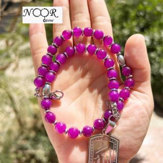 Agate bracelet rosary