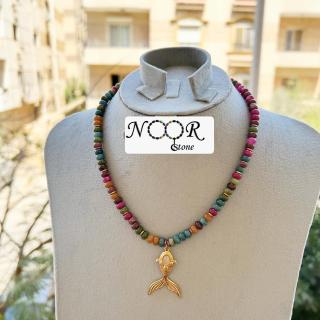 Agate necklace