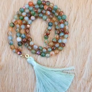 Agate rosary