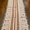 Siwi Embroidered Handwoven Linen Runner