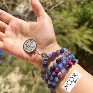 Agate rosary