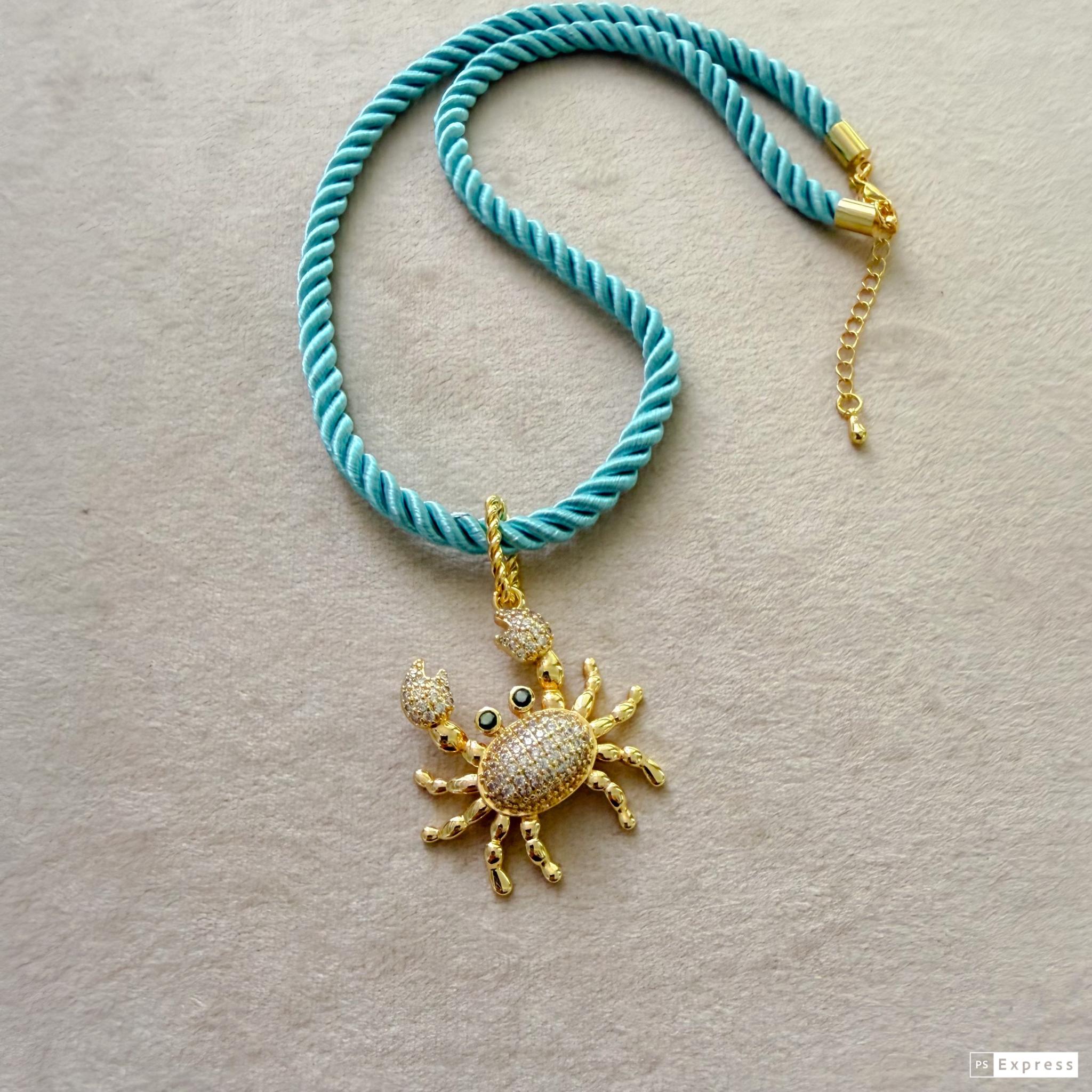 Namaste’s sparkling Crab necklace 2 C9243AAF 4204 453B A96D E51CA8CE774F scaled