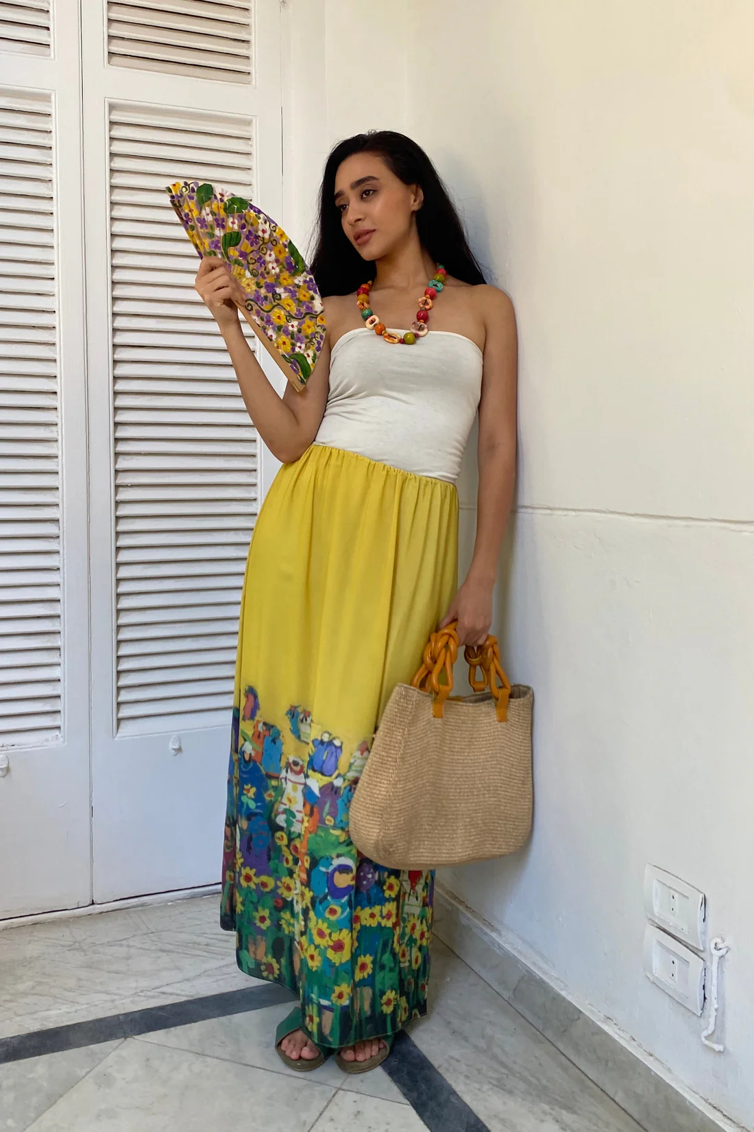 Sunflower Maxi Skirt 1 Sunflower Maxi Skirt