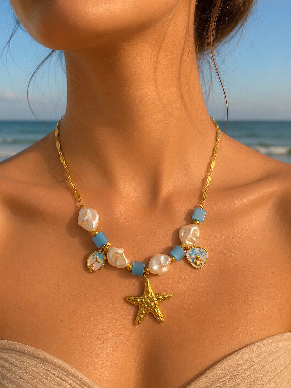 Mermaid necklace 1 Mermaid necklace