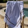 Siwi Embroidered 100% Cotton Beach Towel 100*200