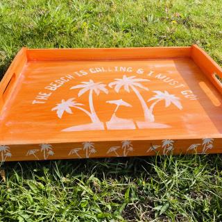 Orange Summer Tray