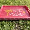 Pink Summer Tray