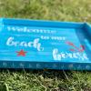 Turquoise Summer Tray