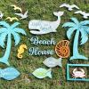 Tropical Summer Wall Decor