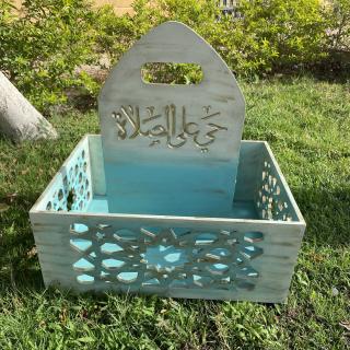 Teal Gold Prayer Box