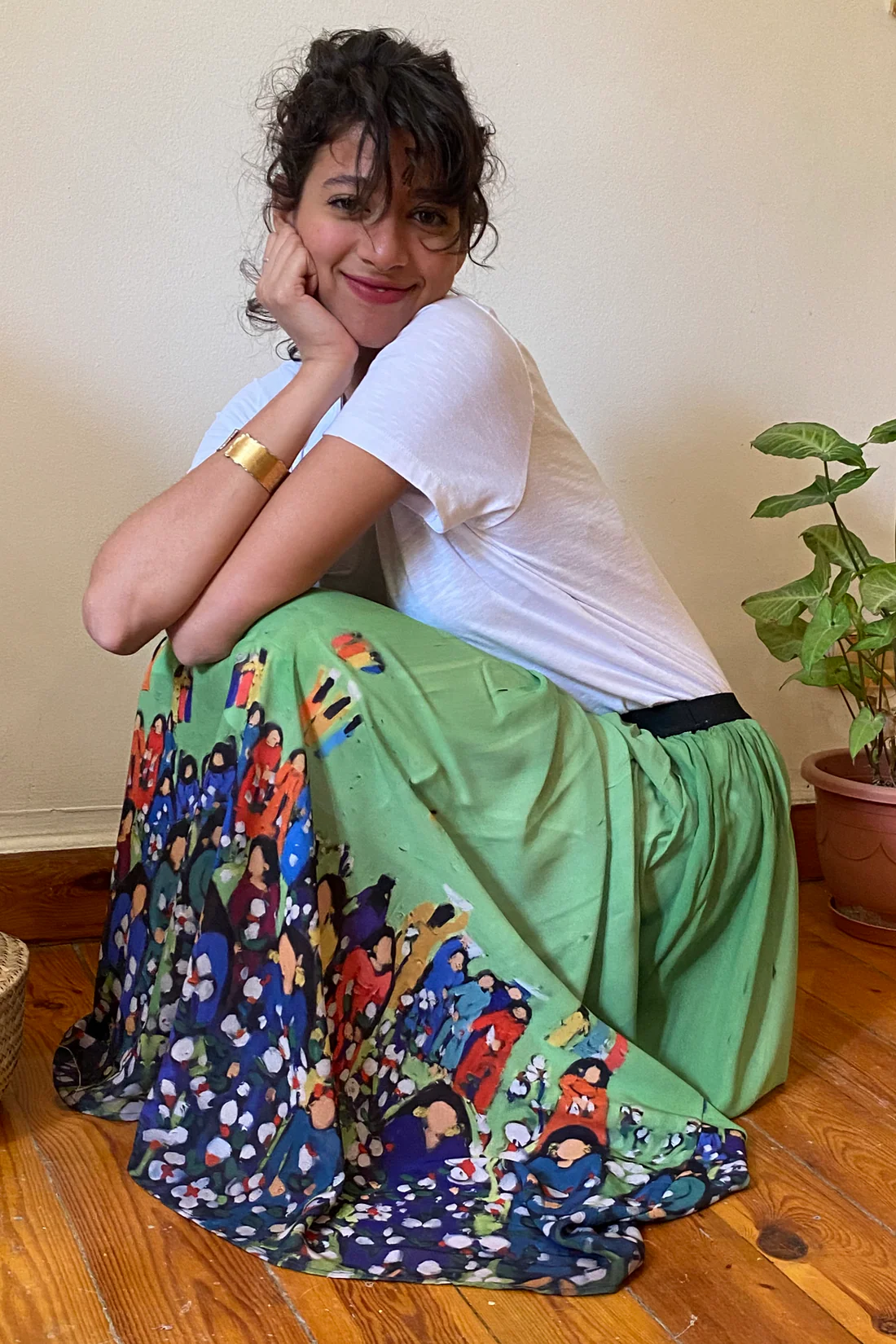 Cotton Harvest Maxi Skirt 1 Cotton Harvest Maxi Skirt