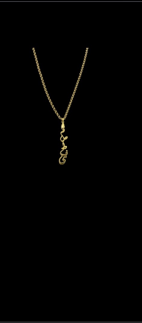 Name letter necklace 4 IMG 9295