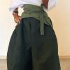 Ballon pants with belt