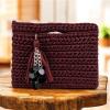 Maroon Clutch