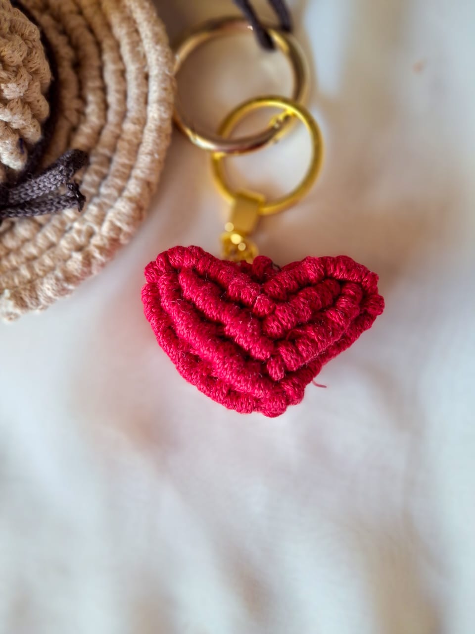 macrame bag charms 5 little cowboy charm