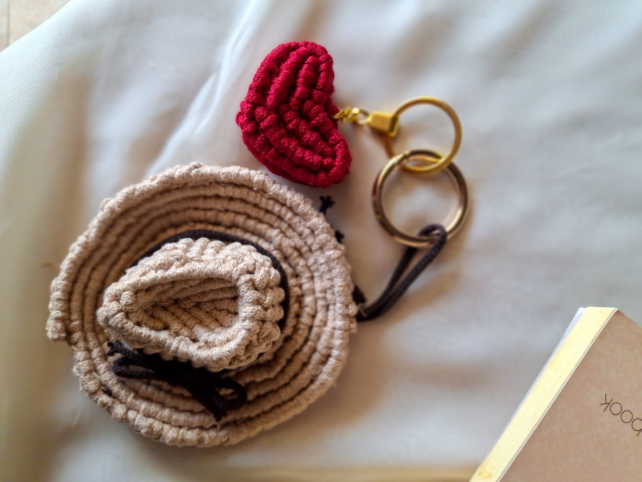 macrame bag charms 22 little cowboy charm