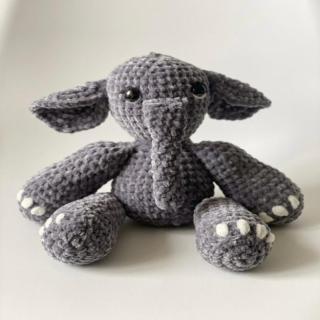 Handmade Crochet elephant