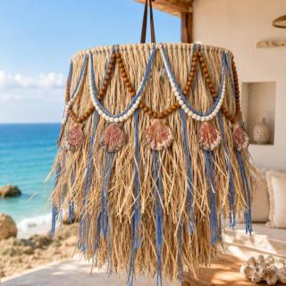Coastal Seashell Chandelier