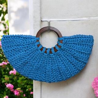 Blue Beach Bag