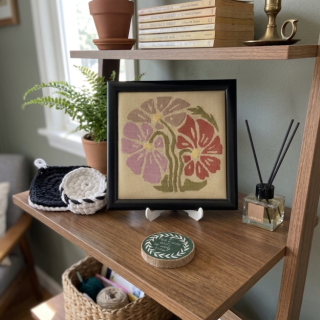 Mini Square Modern Tableau