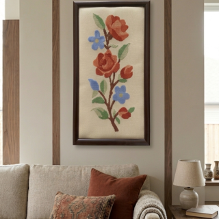 Rectangular Rustic Charm Tableau