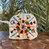 Siwi Embroidered cotton purse 12*12