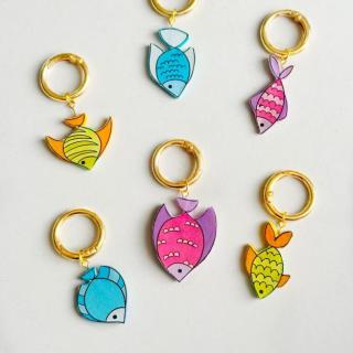 Fish Squad Bag Charms