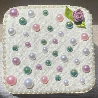 SALE 105 Traveller size Jewellery box decorated