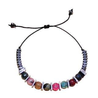 Hematite bracelet- mixed. Colors