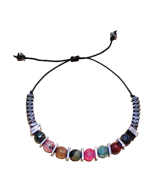 Hematite bracelet- mixed. Colors 1 Hematite bracelet- mixed. Colors