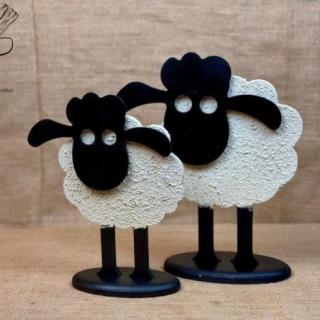 set of black sheep