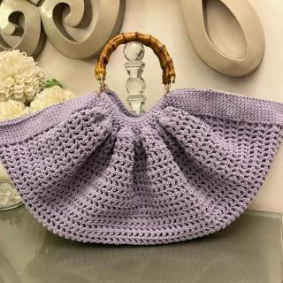 lavender fan bag