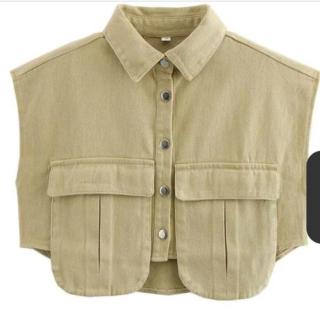 Extension top / cover up / sleeveless/sleeves