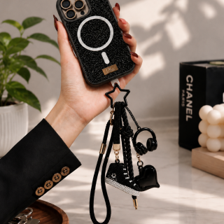 Sneakers and headphones strassy medal