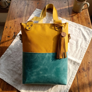 Leather Women Mini Tote Bag