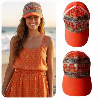 MessoCraft Orange Cap