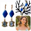 MessoCraft Blue Turtles Earrings