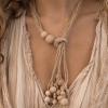 Wooden necklace
