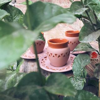 Nubian coffee cup