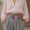 Grey cookie belt